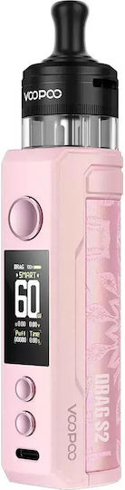 Voopoo Drag Pod Kit 5ml με Ενσωματωμένη Μπαταρία 2500mAh Glow Pink
