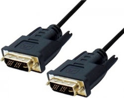 Comp Kabel DVI-D-Stecker - DVI-D-Stecker 5m Schwarz (04.001.0211) Comp Kabel DVI-D-Stecker - DVI-D-Stecker 5m Schwarz (04.001.0211)
