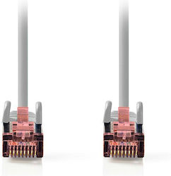 Nedis S/FTP Cat.6 Καλώδιο Δικτύου Ethernet 5m Γκρι