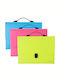 Deli Plastic Drafting Bag with Buckle and Handle Green