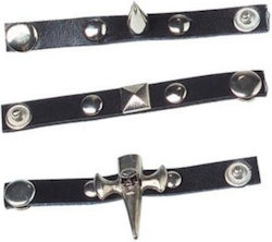 Punk Leather Rings