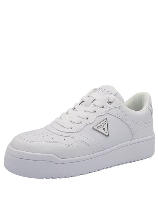 Guess Ele12 Anatomisch Sneakers Weiß