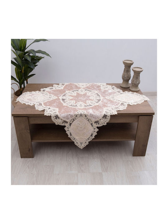 Dimeco Kariert 9113 Beige 85x85cm