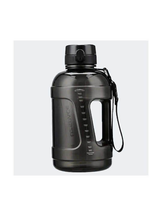 Uzspace Παγούρι 2300ml Μαύρο Uzspace Παγούρι 2300ml Μαύρο