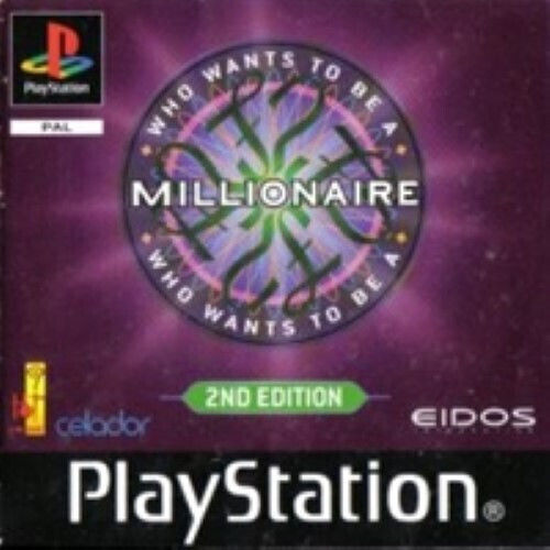 Who Wants To Be A Millionaire 2nd Edition Edition PS1 Game (Used)