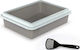 Georplast Max Котешка Тоалетна Сив М43.5 x Ш34 ...