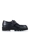 Leather Men's Loafers in Black Color