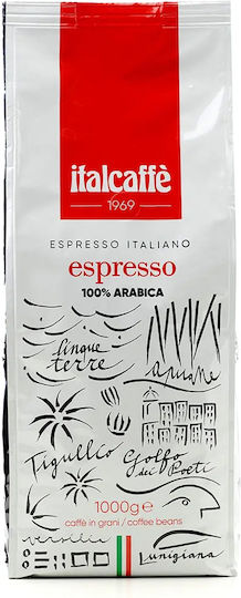 Italcafe Καφές Espresso Arabica σε Κόκκους 1kg