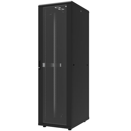 Canovate С крака Рак кабинет 42U 80x80см Черен CSN-U-9-4288A