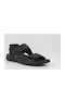 Sandale Casual Damă Din Piele Anatomici Negru