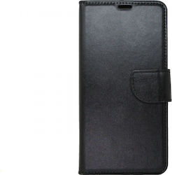 Leather Book Black (TCL 40 SE)