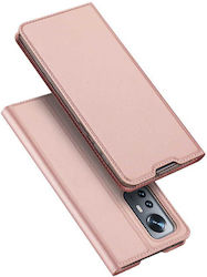 Dux Ducis Skinpro Portofel Piele artificială Rose Gold (Redmi 12 4G / Redmi 12 5G)