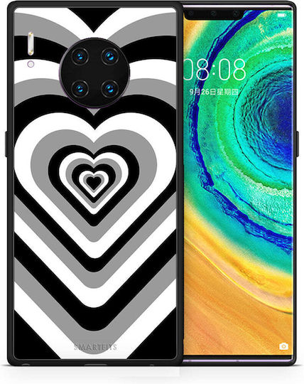 Smartfits Black Hearts Back Cover Μαύρο (Huawei Mate 30 Pro)