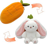 Plush Bunny White - Orange