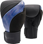 Fujimae Leather Boxing Competition Gloves Black