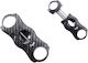 Angelo Πουροκόφτης V\-cut Plastic Κόφτης Πούρων Carbon Black Ring 60