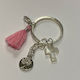 Palma Emporio Christening Charm Keychain Silver 50pcs