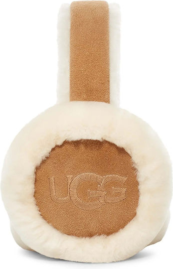Earmuff Knitted in Brown color