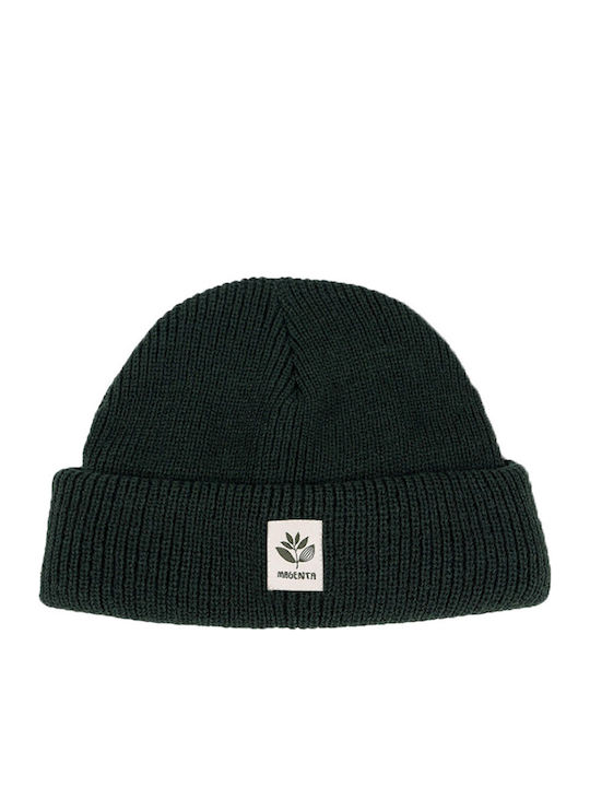 Beanie Unisex Beanie Gestrickt in Grün Farbe