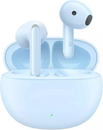 Joyroom JR-FB2 Earbud Bluetooth Handsfree Ακουστικά με Αντοχή στον Ιδρώτα και Θήκη Φόρτισης Μπλε