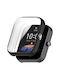 Full Coverage Силиконов Калъф в Черен цвят за Amazfit Bip 3 / Bip 3 Pro - Амазфит Бип 3 / Бип 3 Про