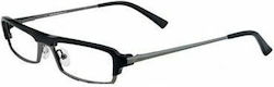Armani Exchange Men's Silver Prescription Eyeglass Frames