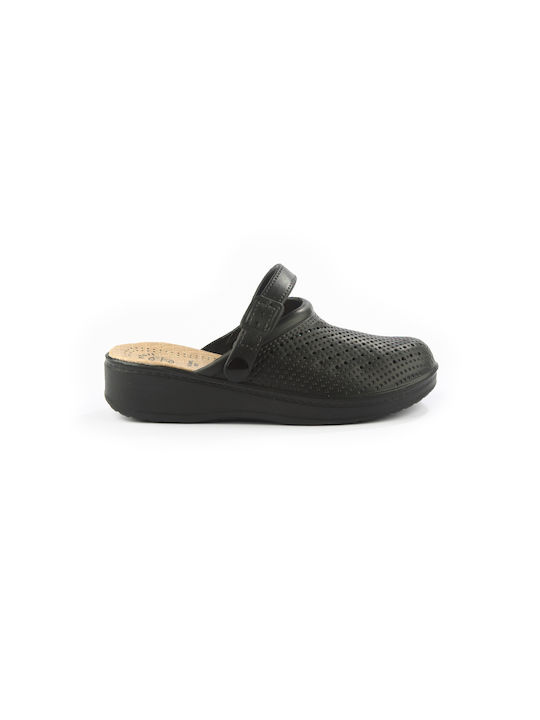 Fshoes Clogs Schwarz