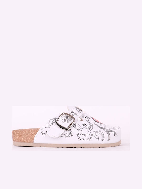 Comfort Way Shoes Women's Anatomic Clogs White