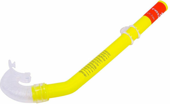 TECNOpro Twin Senior Snorkel Αναπνευστήρας Κίτρινος