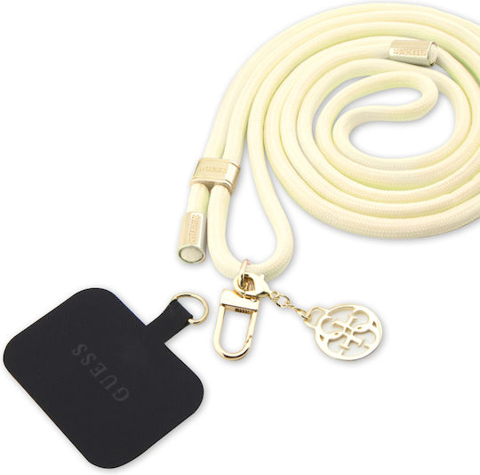 Guess Universal CBDY Cord Wrist Strap for Mobile Phones Beige