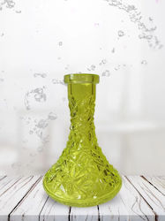 Vessel Glass Vază Narghilea în Culoare Verde