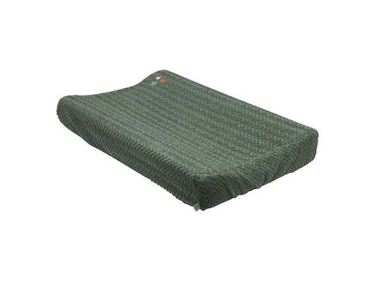 Bebejou Changing Pad Cover Ocean Vibes made of Fabric Green 44x72cm