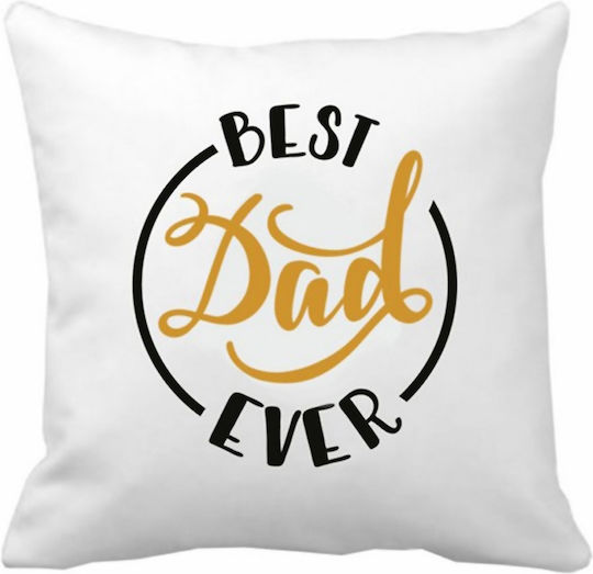 VOUR Μαξιλάρι Καναπέ Best Dad Ever Πολυεστέρας 40x40εκ.