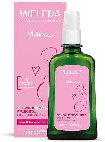 Weleda Stretch Mark Oil for Prevention & Treatment of Pregnancy Stretch Marks 100ml