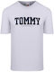 Tommy Hilfiger Men's Short Sleeve Blouse White