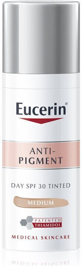 Eucerin Anti-Pigment Tinted Среден Крем Лице Оцветен и SPF30 50мл