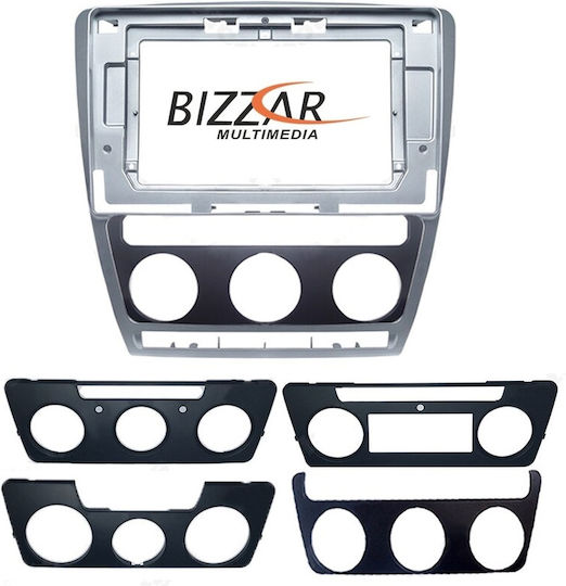 Bizzar Πρόσοψη 2 Din Συμβατή με Οθόνη 10" για Skoda Octavia 2005-2012