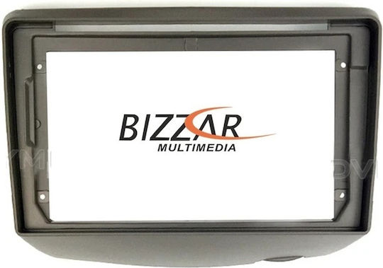 Bizzar DIN Fascia Panels 2 Din Compatible with Screen 9" for Toyota Yaris 1999 – 2006