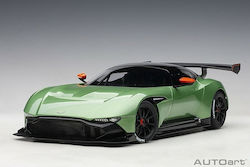 Autoart Aston Martin Vulcan 2015 (apple tree green metallic) Metal Modeling Figure Car Aston Martin Vulcan 2015