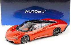 Autoart McLaren SPEEDTAIL (volcano orange) 2020 Metal Modeling Figure Car McLaren SPEEDTAIL 2020