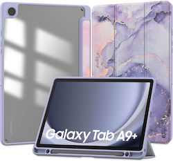 Tech-Protect Sc Флип капак Пластмаса Лилав Galaxy Tab A9+ Plus 11.0 X210 / X215 / X216
