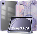 Tech-Protect Sc Flip Cover Plastic Purple (Galaxy Tab A9 8.7)