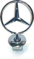 Mercedes-Benz Car Brand Logo Hood