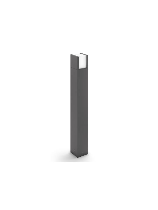 Philips Mygarden Outdoor Floor Lamp LED 6W with Warm White Light IP44 Gray