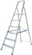 Pankoskal Leiter Aluminium mit 6+1 Stufen 222cm