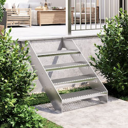 vidaXL Aluminum Staircase 70cm