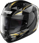 Nolan N60-6 Full Face Helmet with Pinlock and Sun Visor ECE 22.06 1420gr Wiring 75 Black/Gold