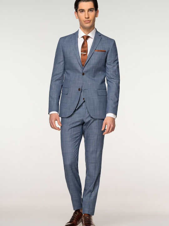 Fragosto Men's Suit Royal