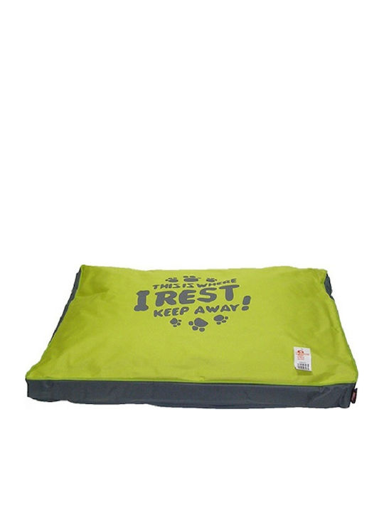 Pet Interest Pillow Dog Rectangle Green 120x80cm