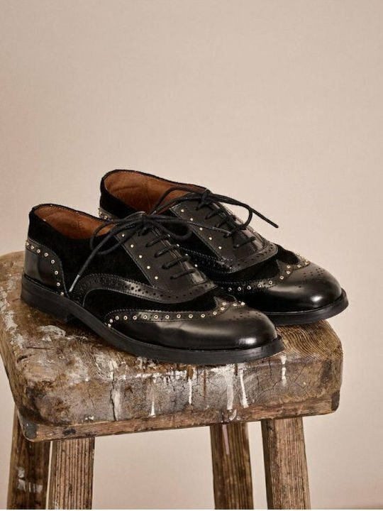 Γυναικεία Oxfords σε Μαύρο Χρώμα